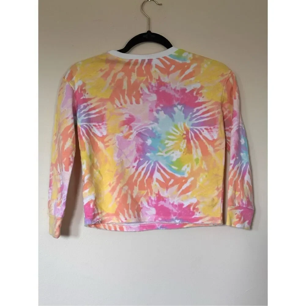 The Children’s Place Girls Tie-Dye Pullover Sweatshirt Sz Medium 7/8